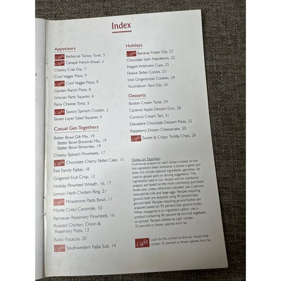 5 Pk Pampered Chef Seasons Best Fall/Winter 1998 2000 2001 2002 2008 Cookbooks - Picture 16 of 16